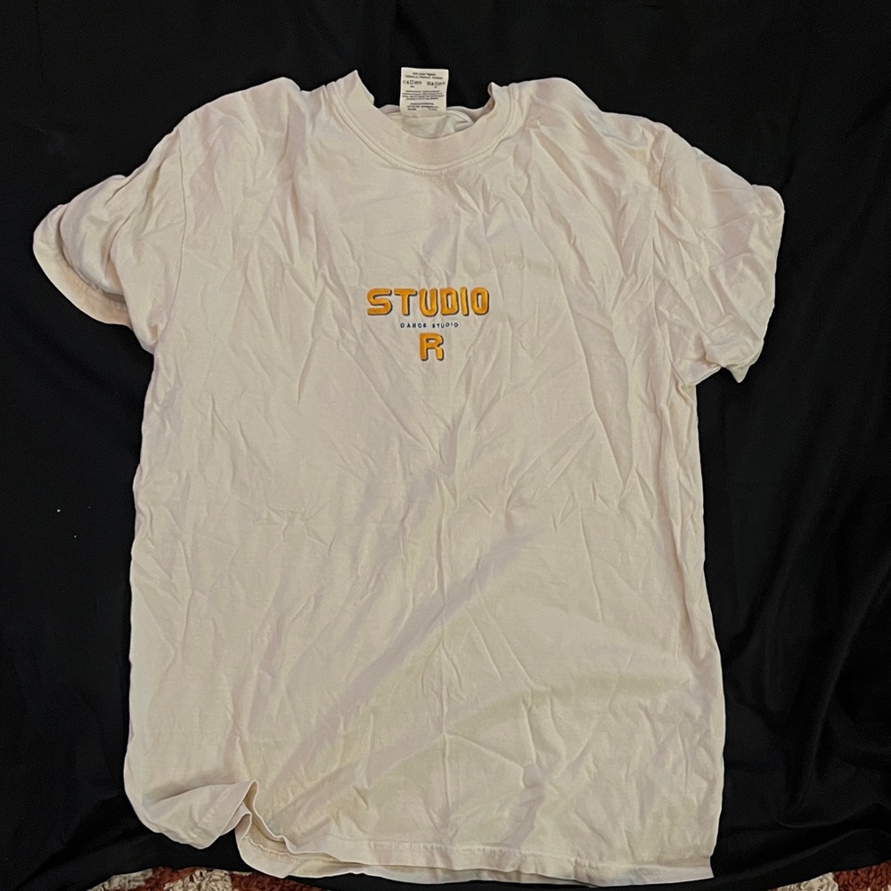 Comfort Colors Light Pink Studio Graphic Short Sleeve Tee